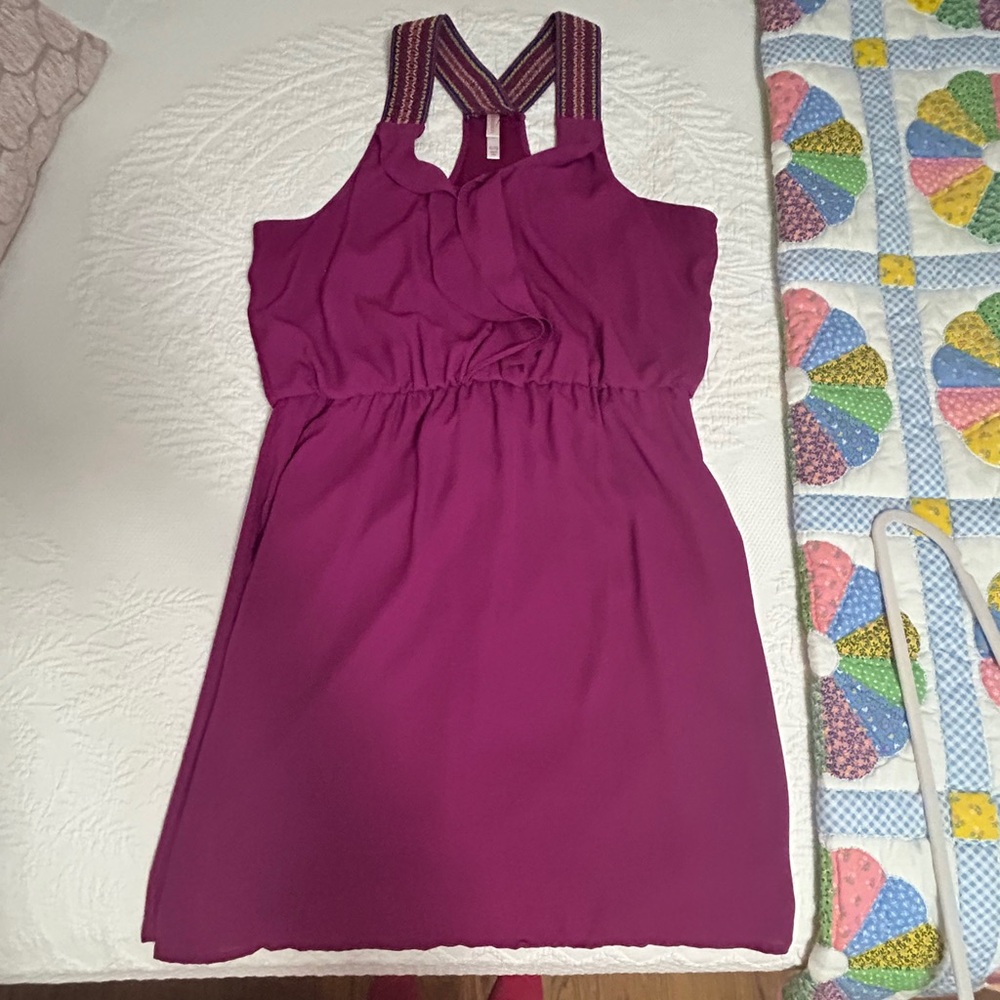 Xhilaration magenta dress size xl